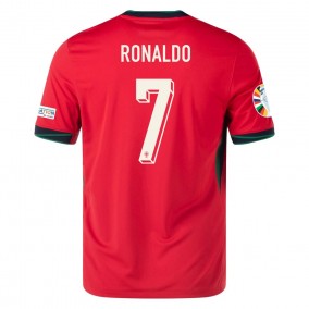 Portugal Ronaldo #7 EM 2024 Hemmatröja